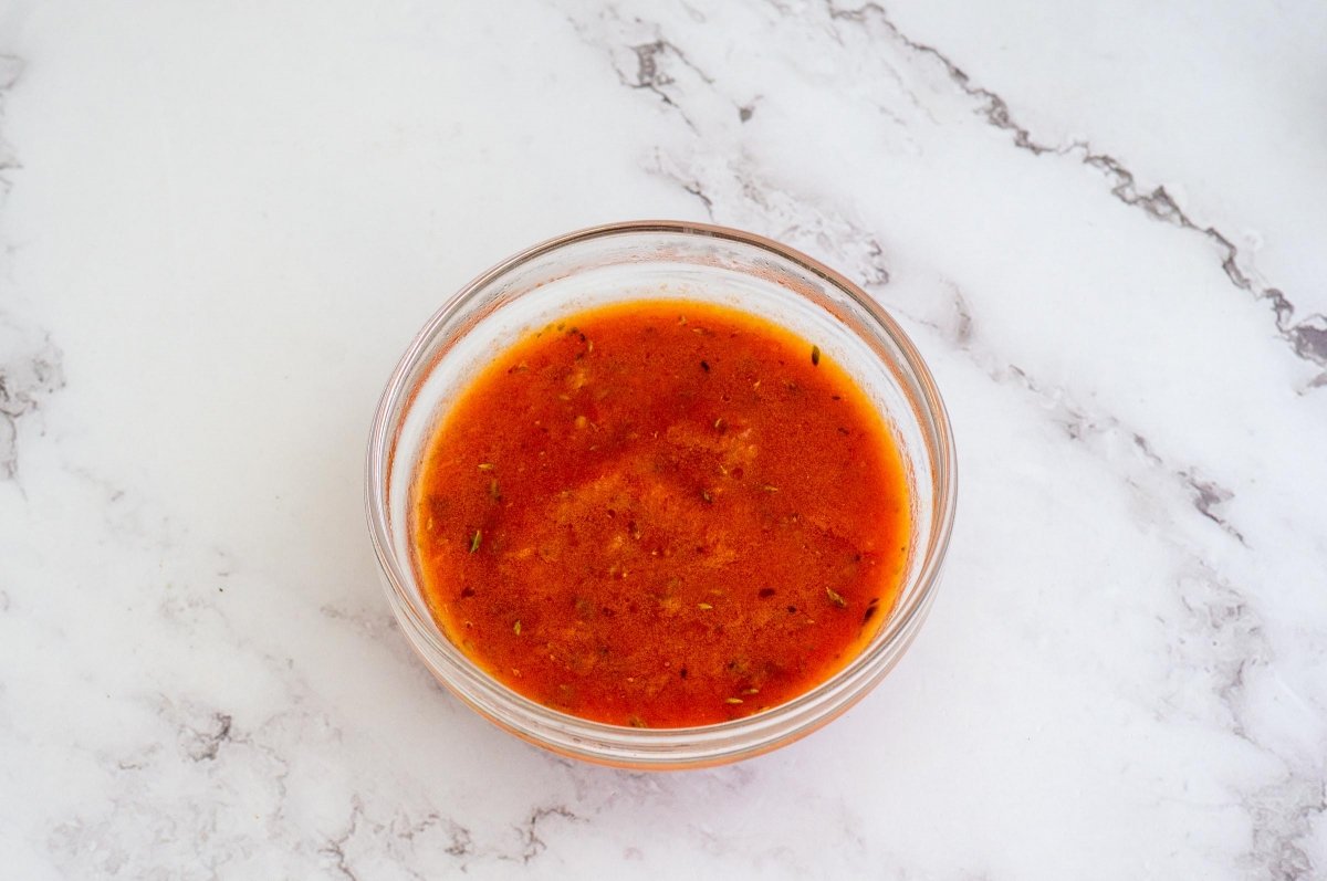 Salsa para las pasta chips