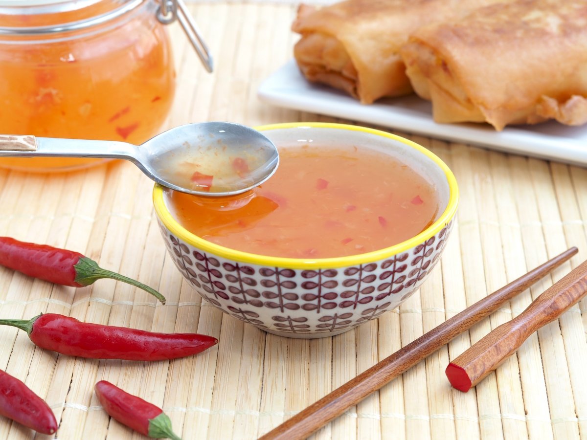 Salsa Thai lista para servir