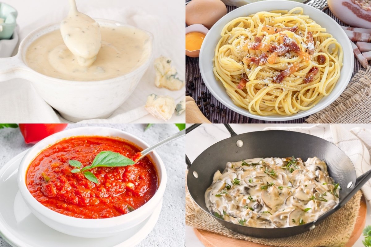 Recetas de salsas para pasta
