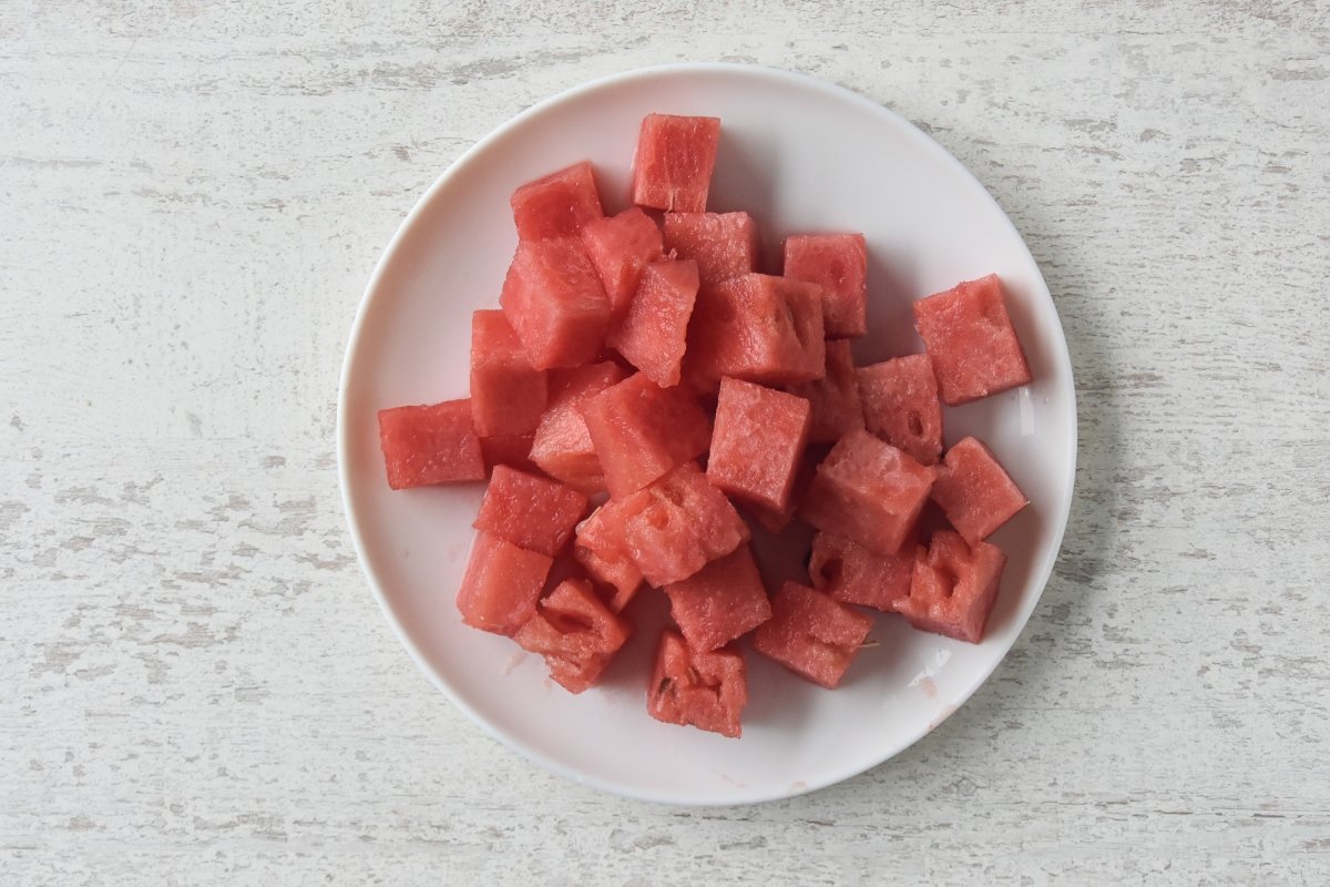 sliced ​​watermelon