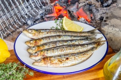 Sardinas a la brasa