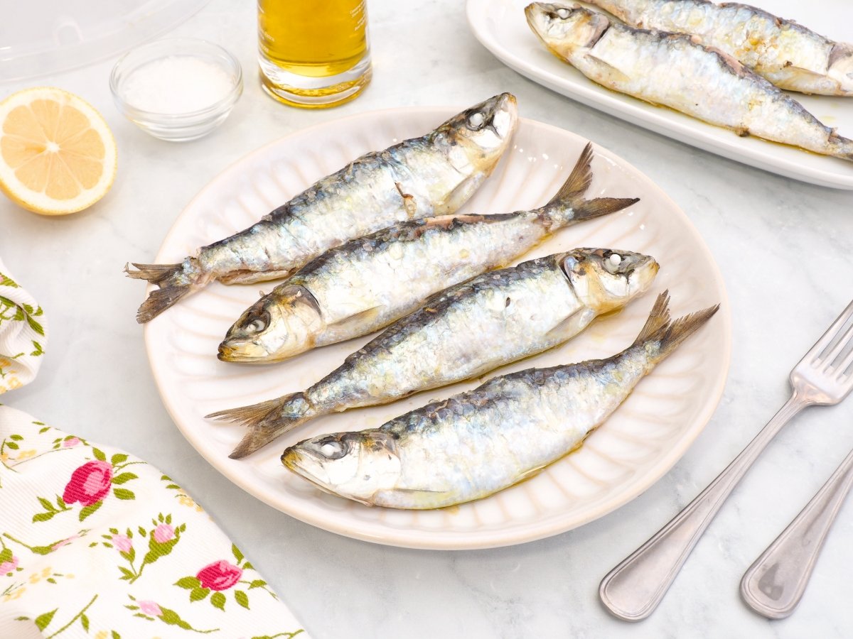 Sardinas en microondas