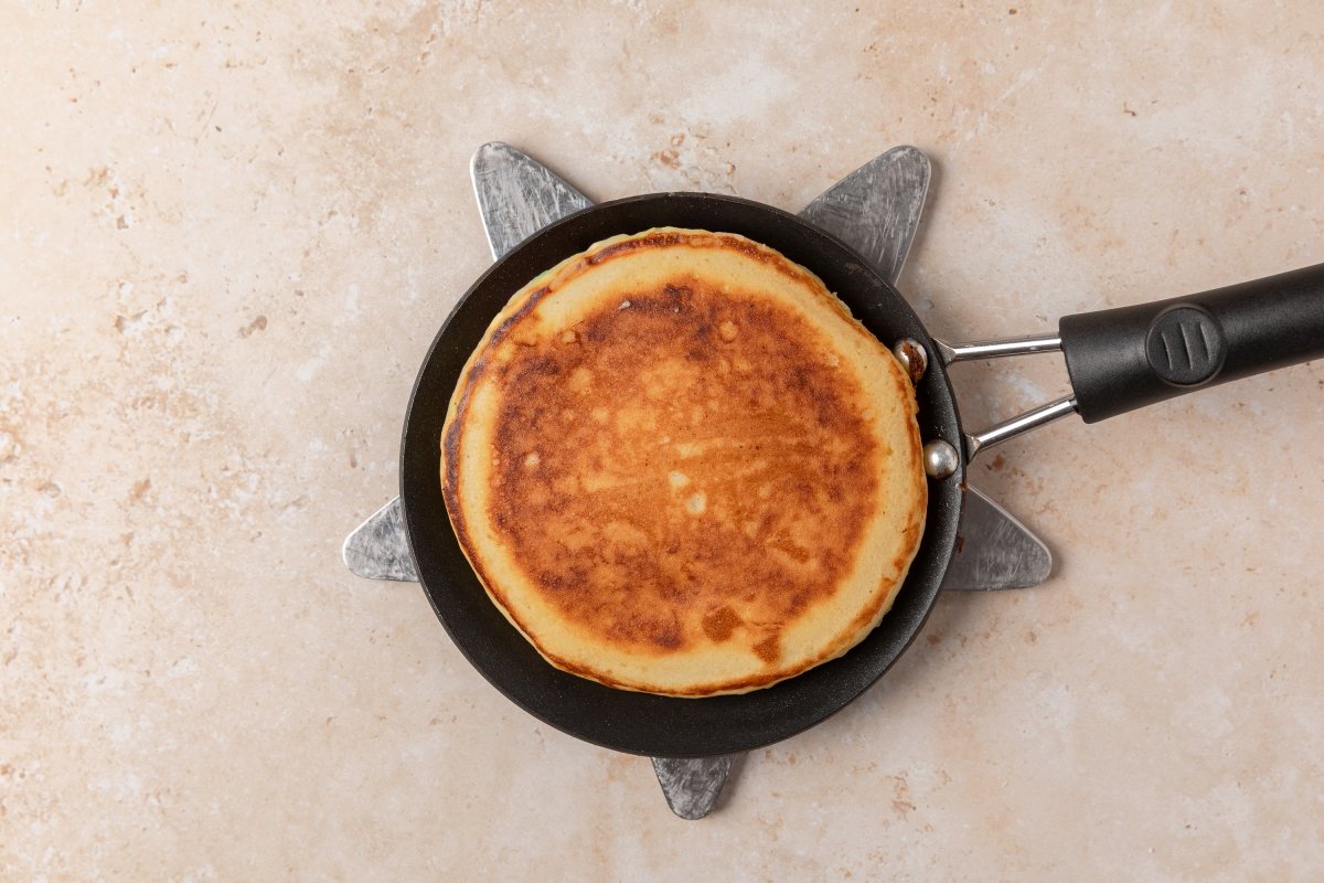 Segunda cara de las tortitas americanas en Thermomix