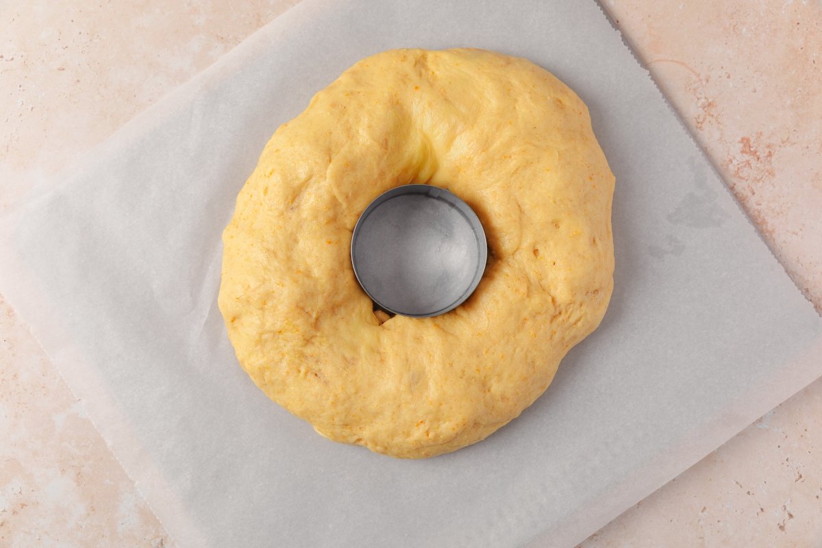 Segundo reposo del roscón de Reyes con Thermomix