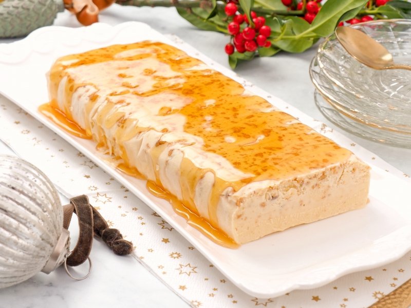 Semifrío de turrón