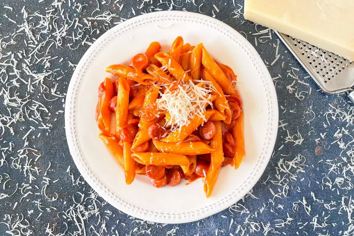 Servir con queso parmesano recién rallado *