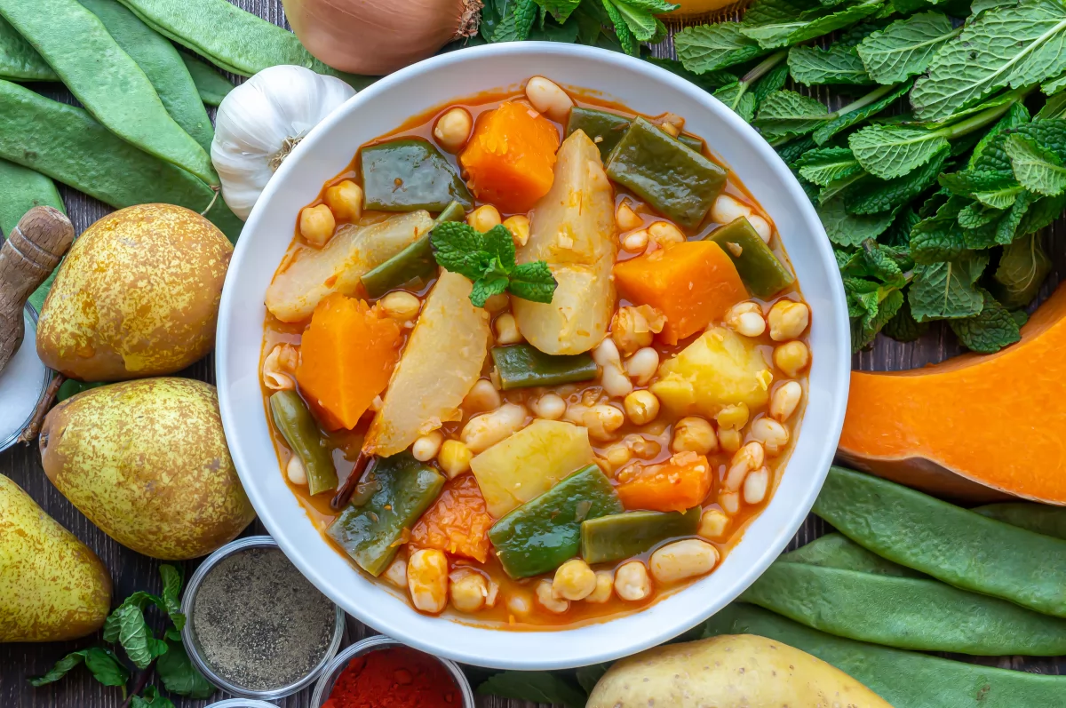 Olla gitana 11 Servir la olla gitana *