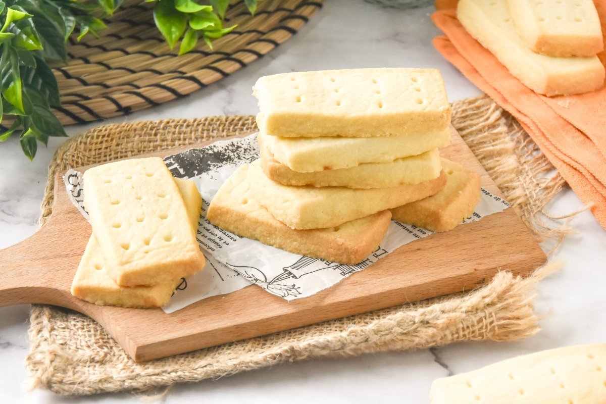 Shortbread listas para comer