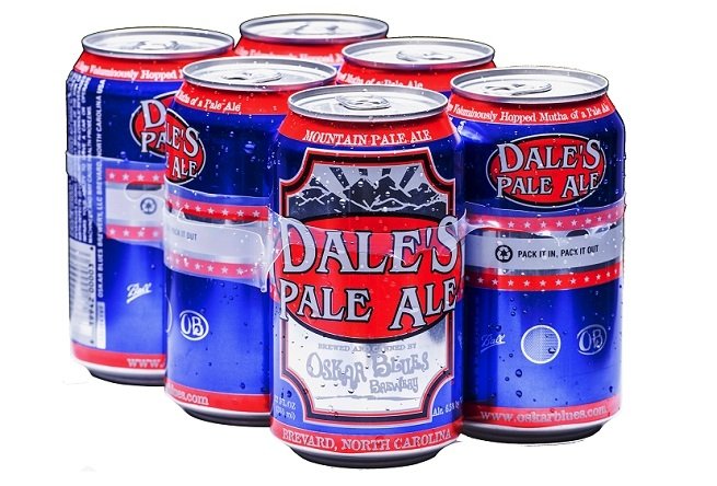 Six pack de Oskar Blues Dale's Pale Ale
