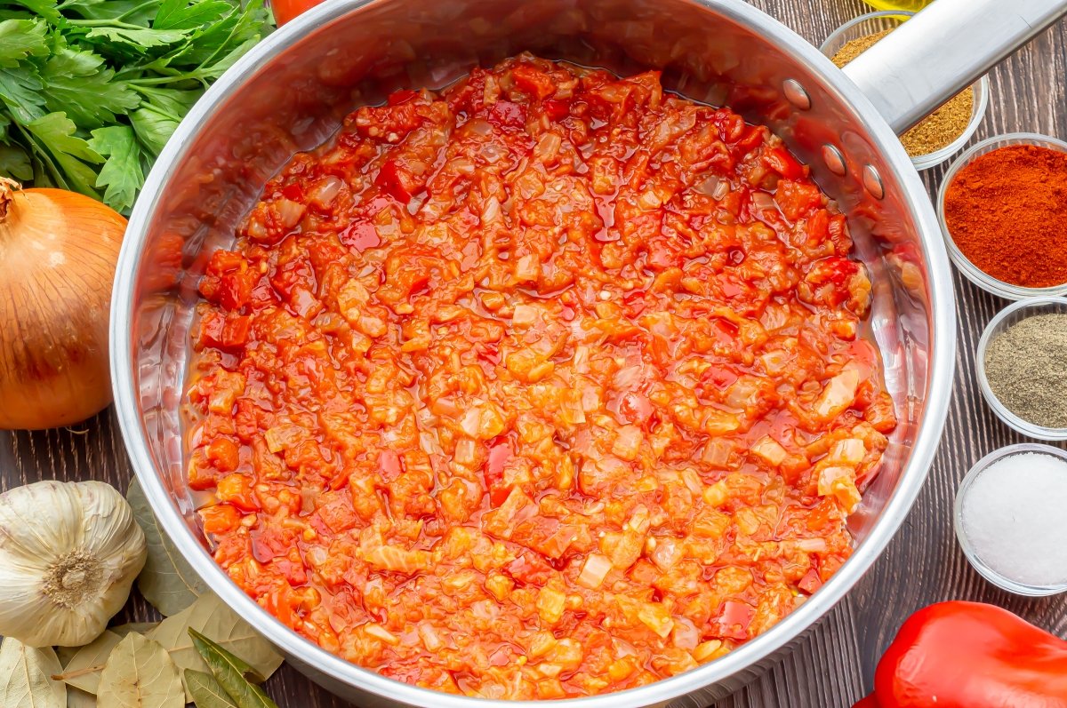 Ready-to-use red sauce