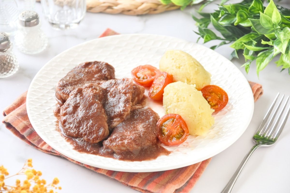 Solomillo al Oporto casero