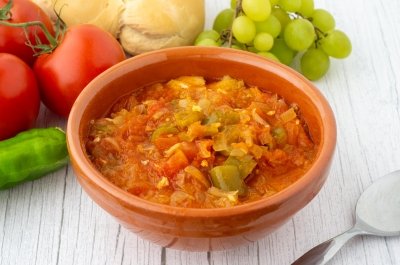 Sopa de tomate extremeña