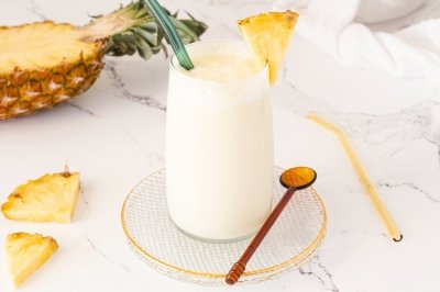 Sorbete de piña