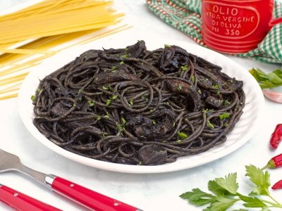 Spaghetti al nero di seppia