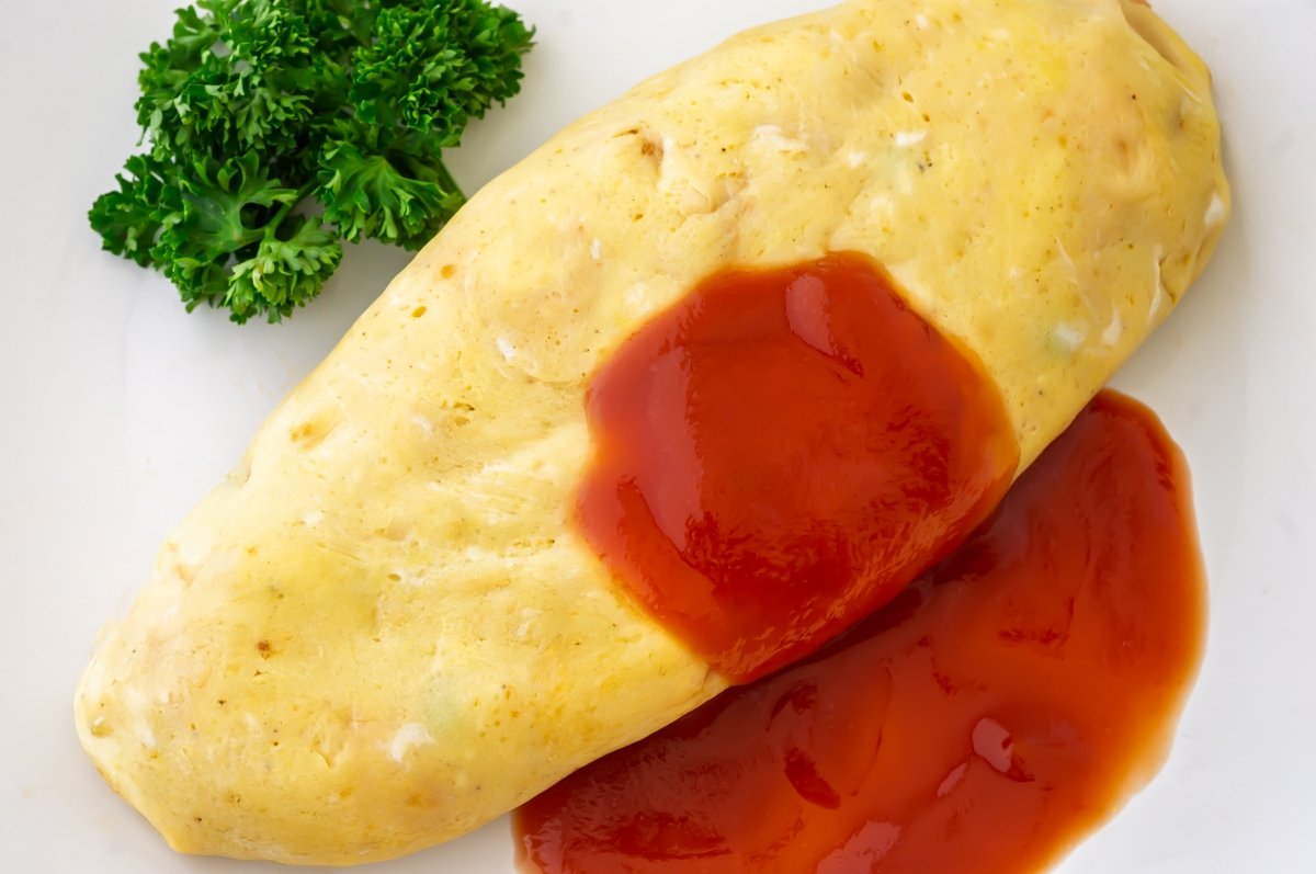 Sugerencia de presentación del omurice