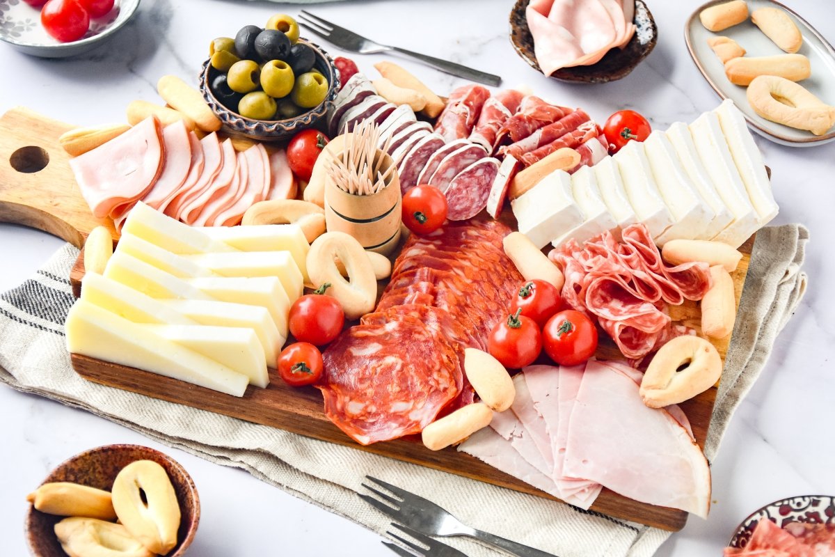 Tabla de embutidos casera