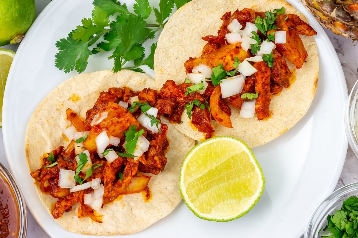 Tacos al pastor caseros