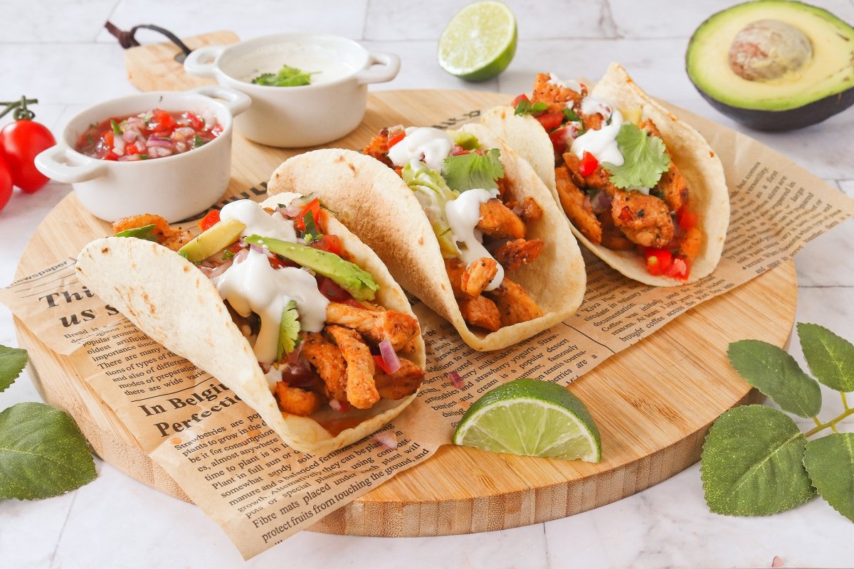 Tacos de pollo