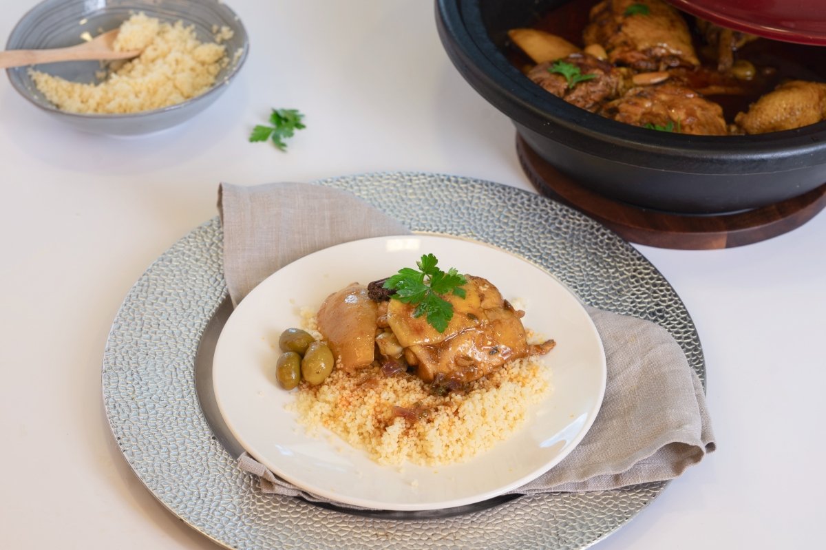 Tajine con cous cous