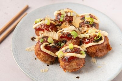 Takoyaki (bolitas o buñuelos de pulpo)
