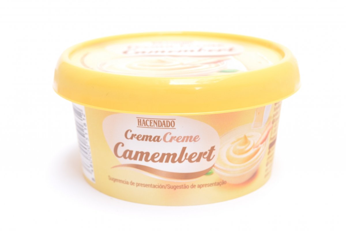 Tarrina de queso crema Camembert de Mercadona