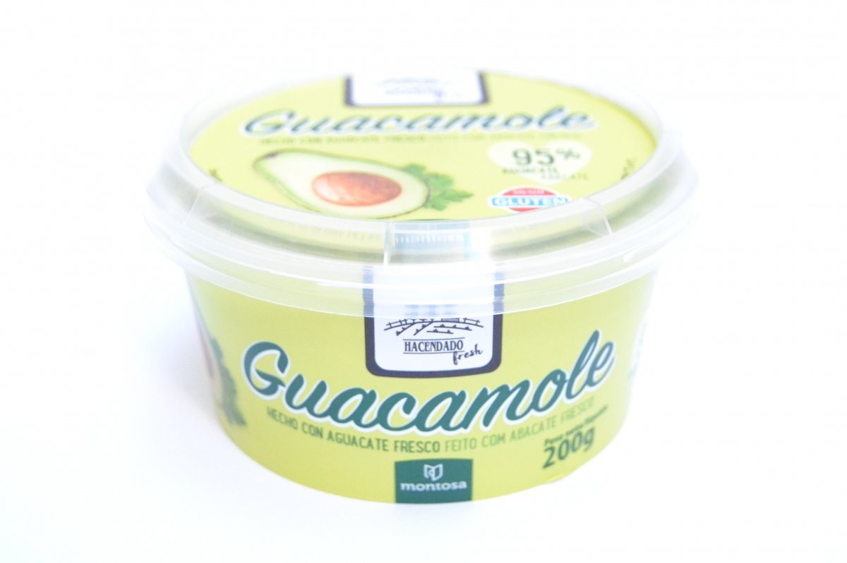 Tarrina pequeña de guacamole de Mercadona