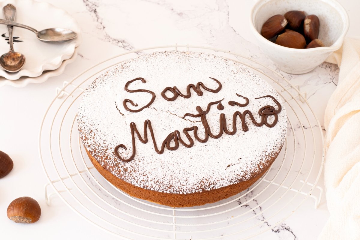 Tarta de castañas de San Martiño