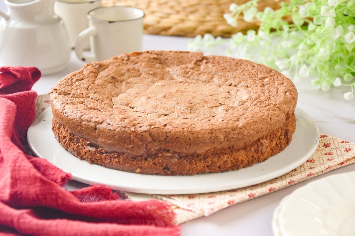 Tarta de chocolate sin gluten casera