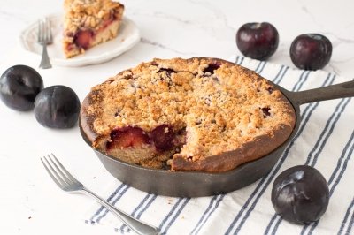 Tarta de ciruelas