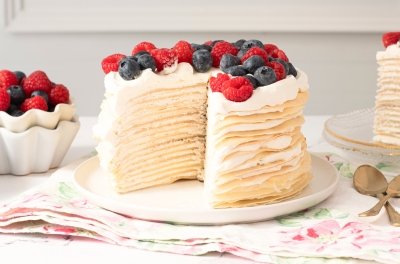 Tarta de crepes