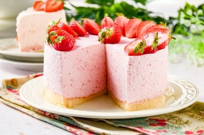 Tarta de fresas