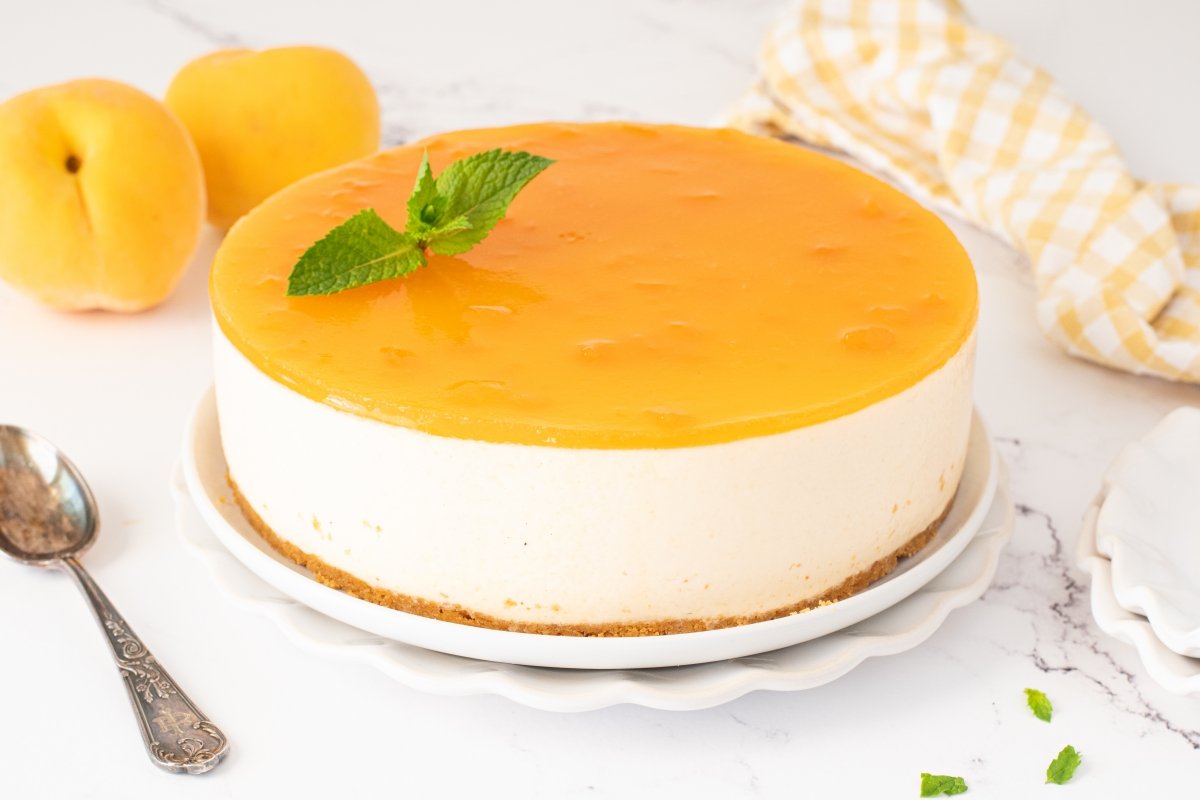 Tarta de melocotón