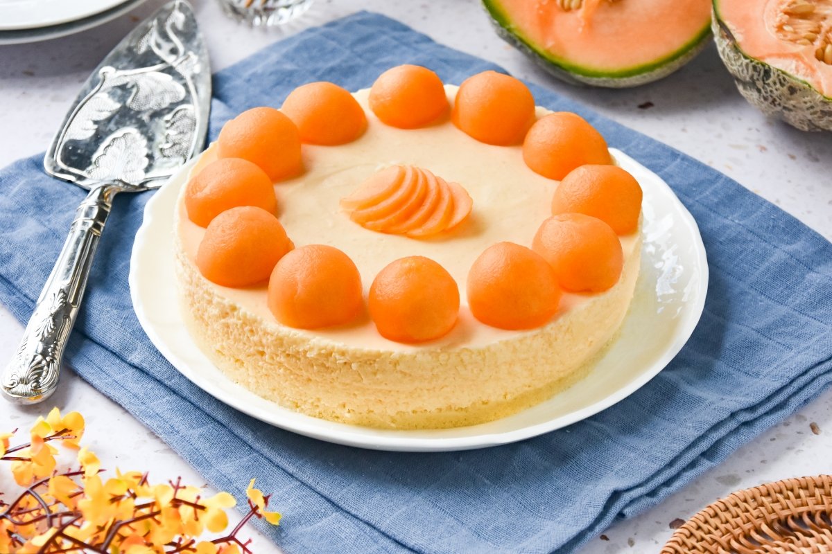 Tarta de melón casera