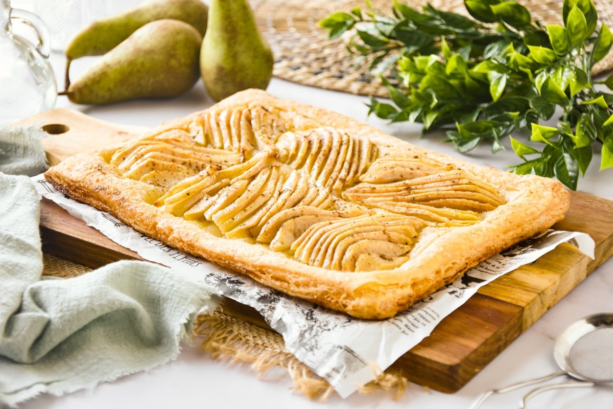 Tarta de peras