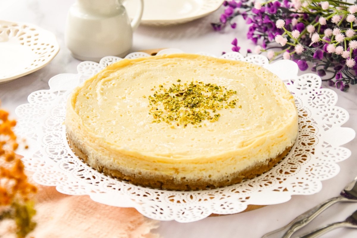 Tarta de queso al microondas