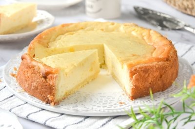 Tarta de queso alemana (Käsekuchen)