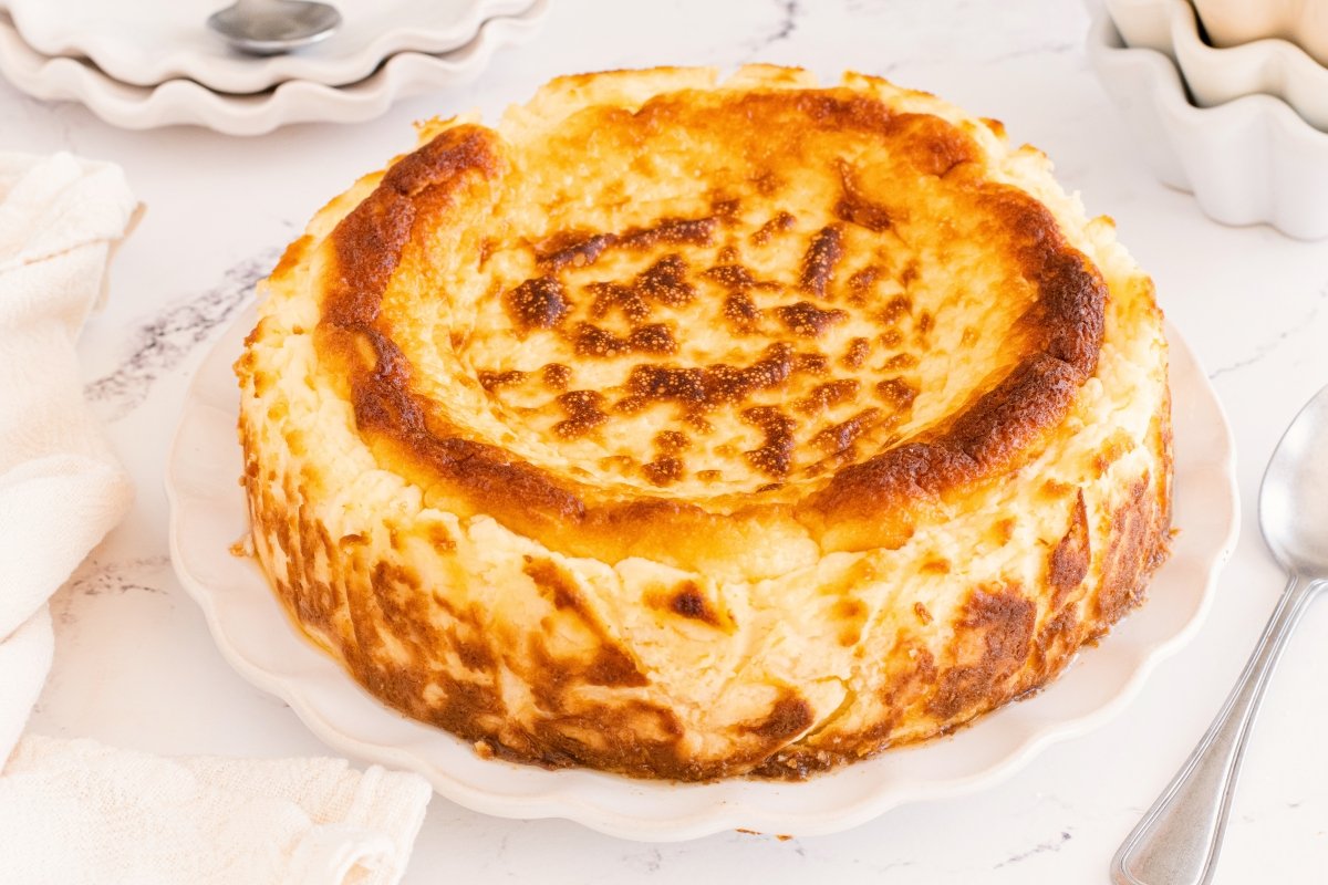 Tarta de queso sin gluten