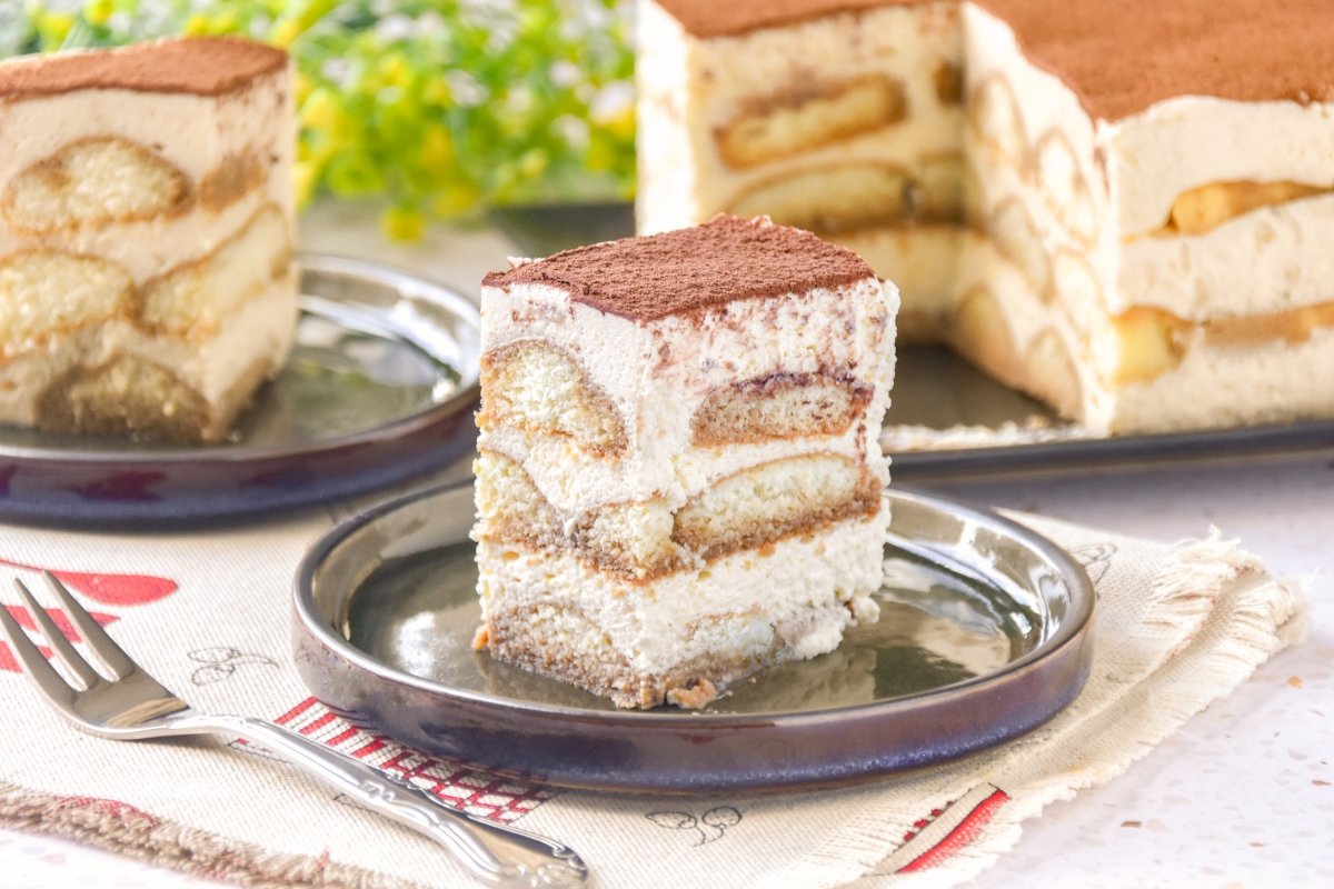 Tarta de tiramisú casera