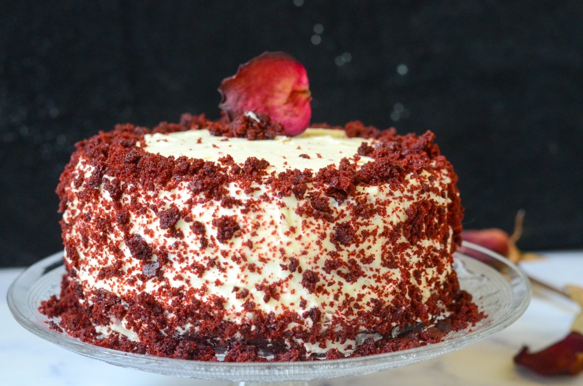 Red Velvet cake ready to serve