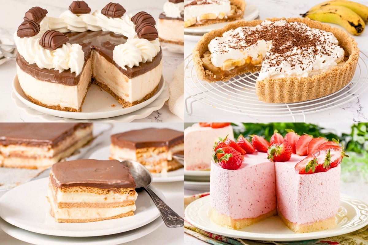 Recetas de tartas sin horno