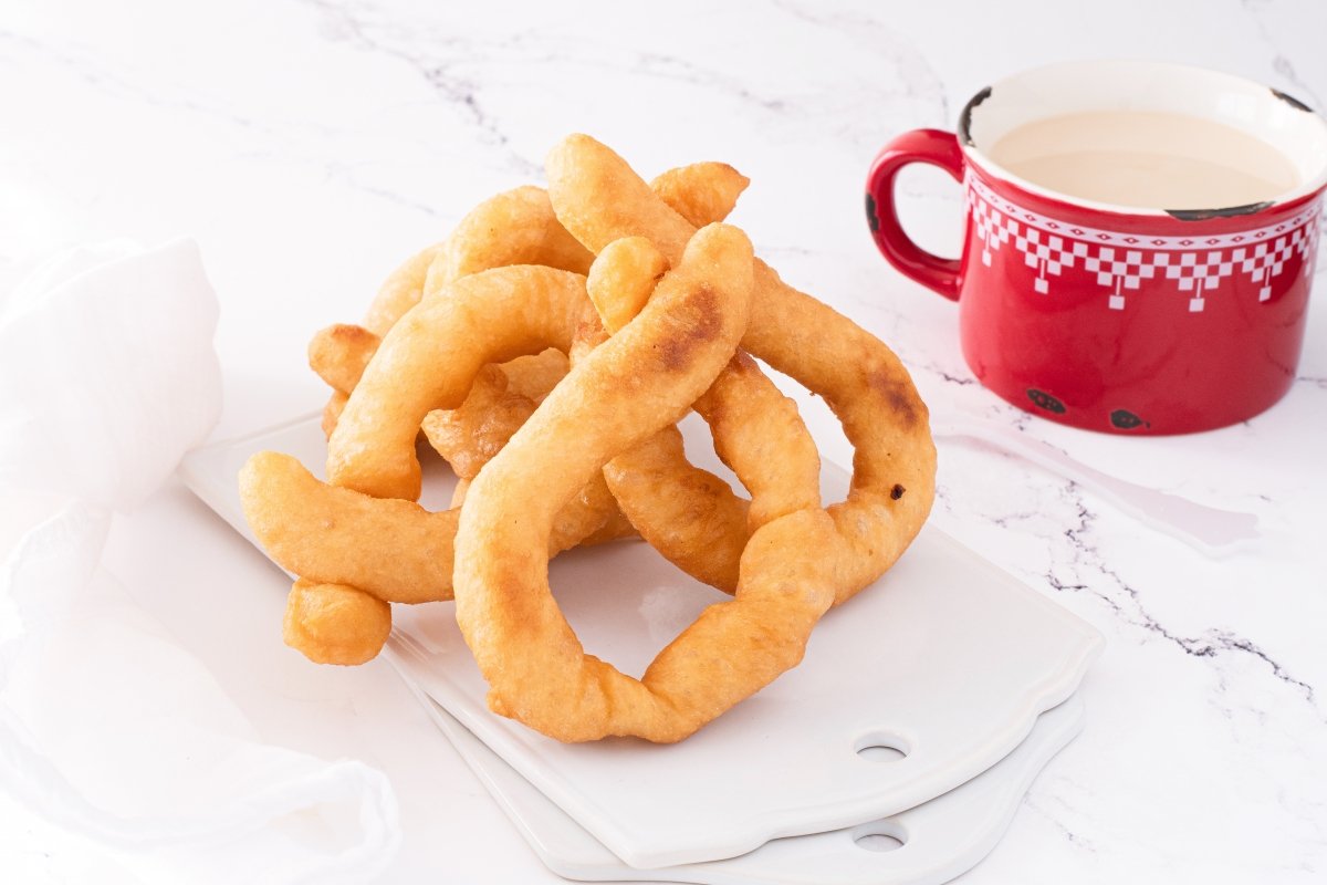 Tejeringos listos para servir