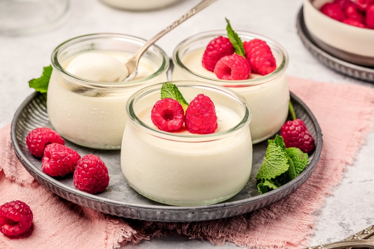 Textura de la panna cotta en Thermomix