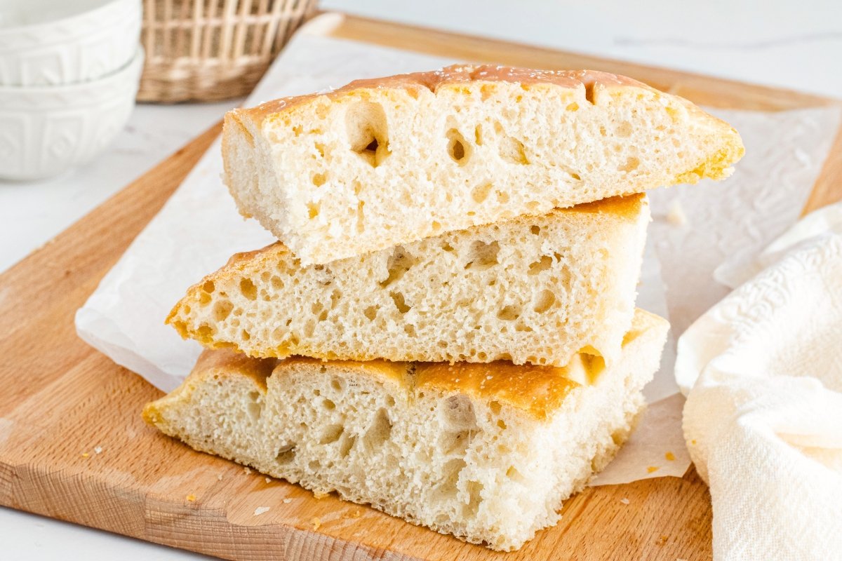 Textura de la schiacciata