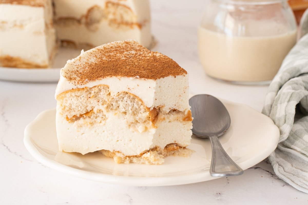 Textura de la tarta de horchata y fartons