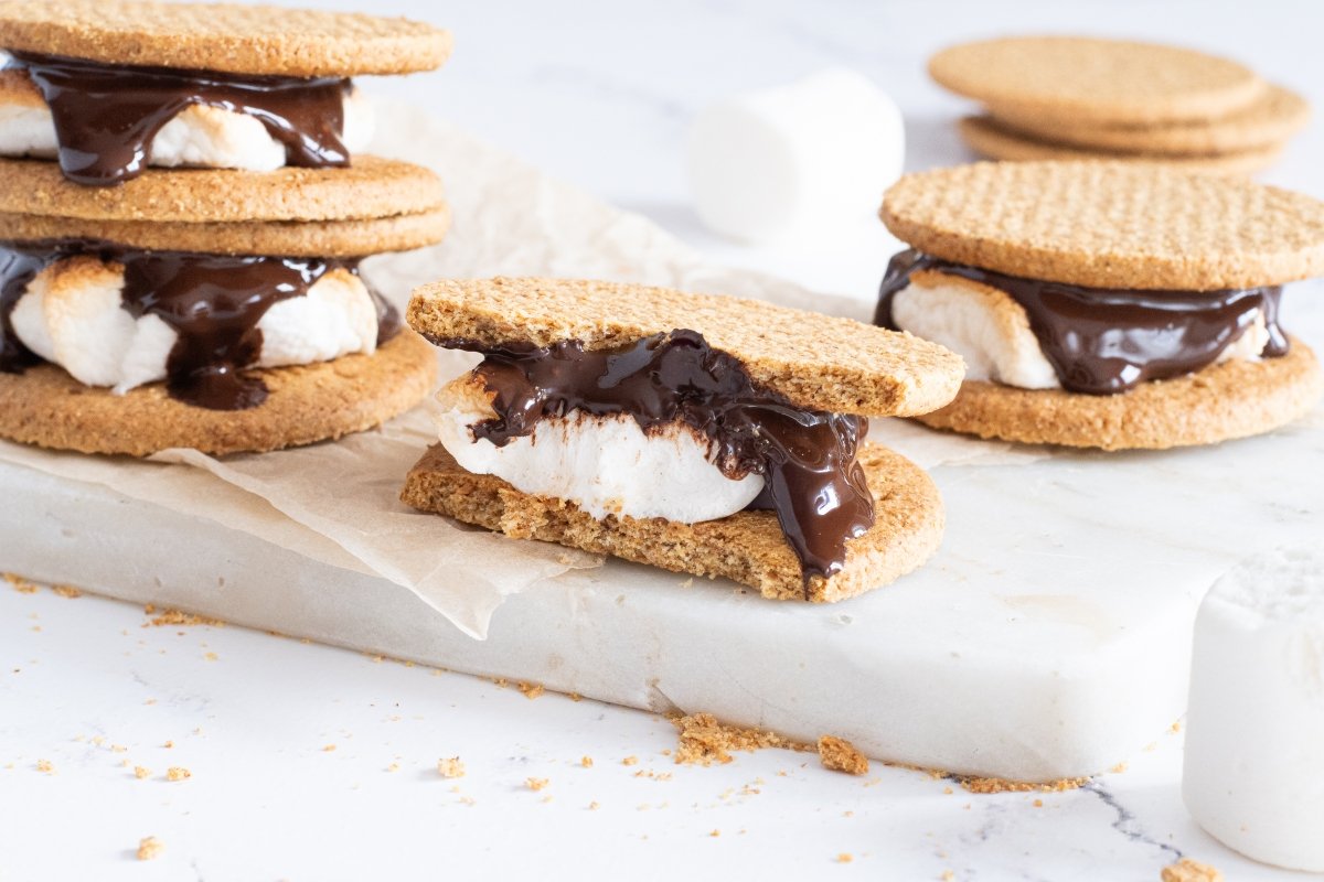 Textura de los s'mores