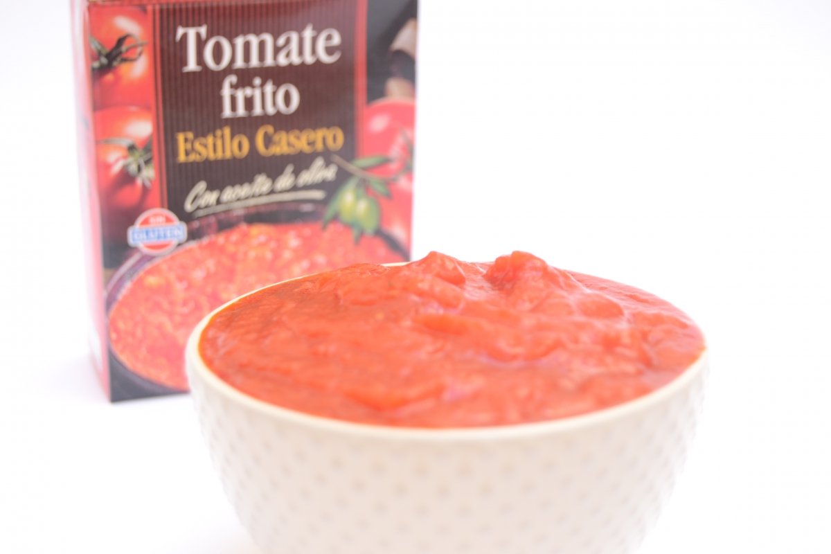 Textura de salsa de tomate al estilo casero de Mercadona en envase de Tetra Pak