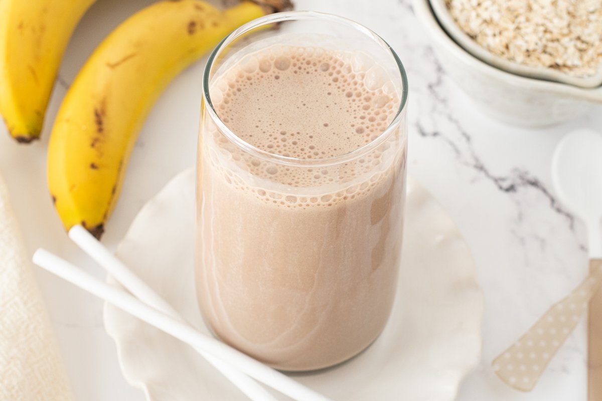 Textura del batido de avena