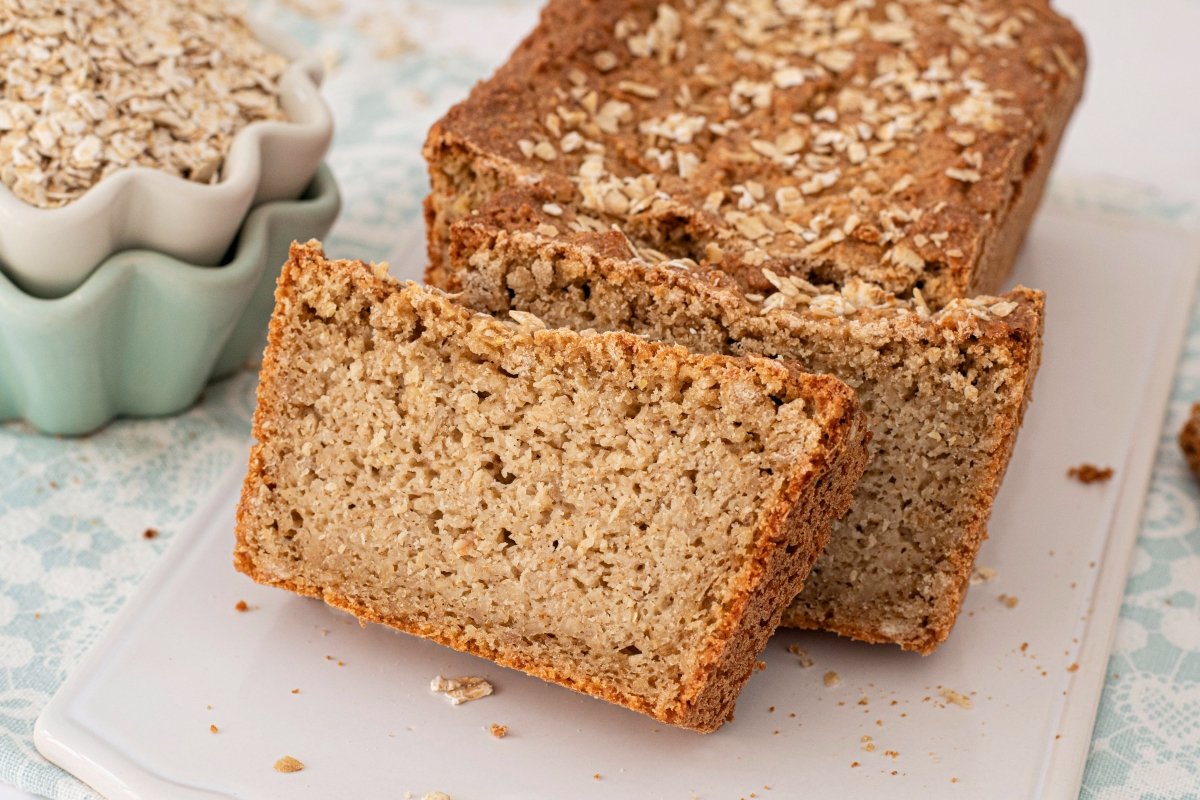 Textura del pan de avena