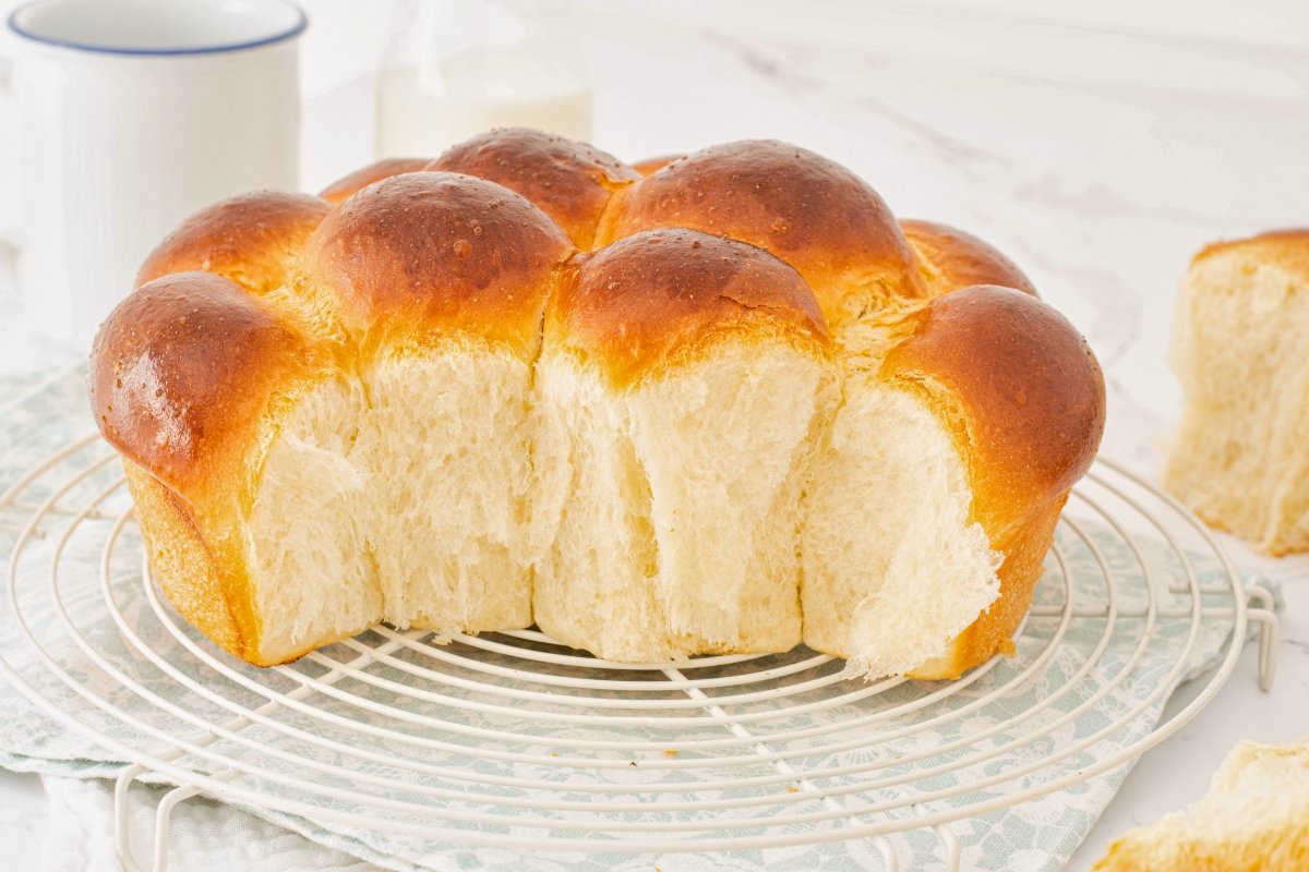 Textura del pan dulce