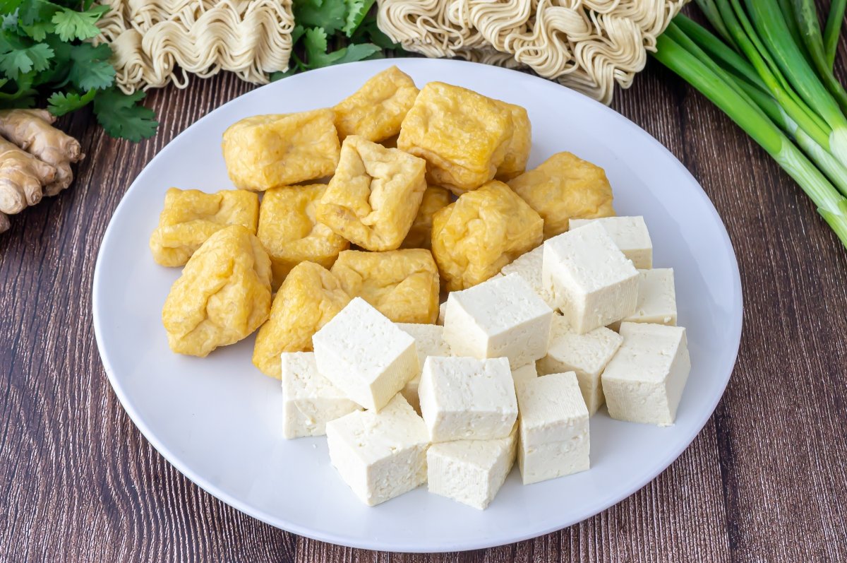 Tofu para el hot pot